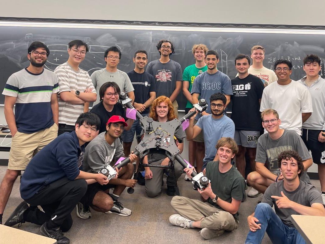 VFS team with a prototype